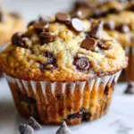 Chocolate Chip Banana Bread Muffins