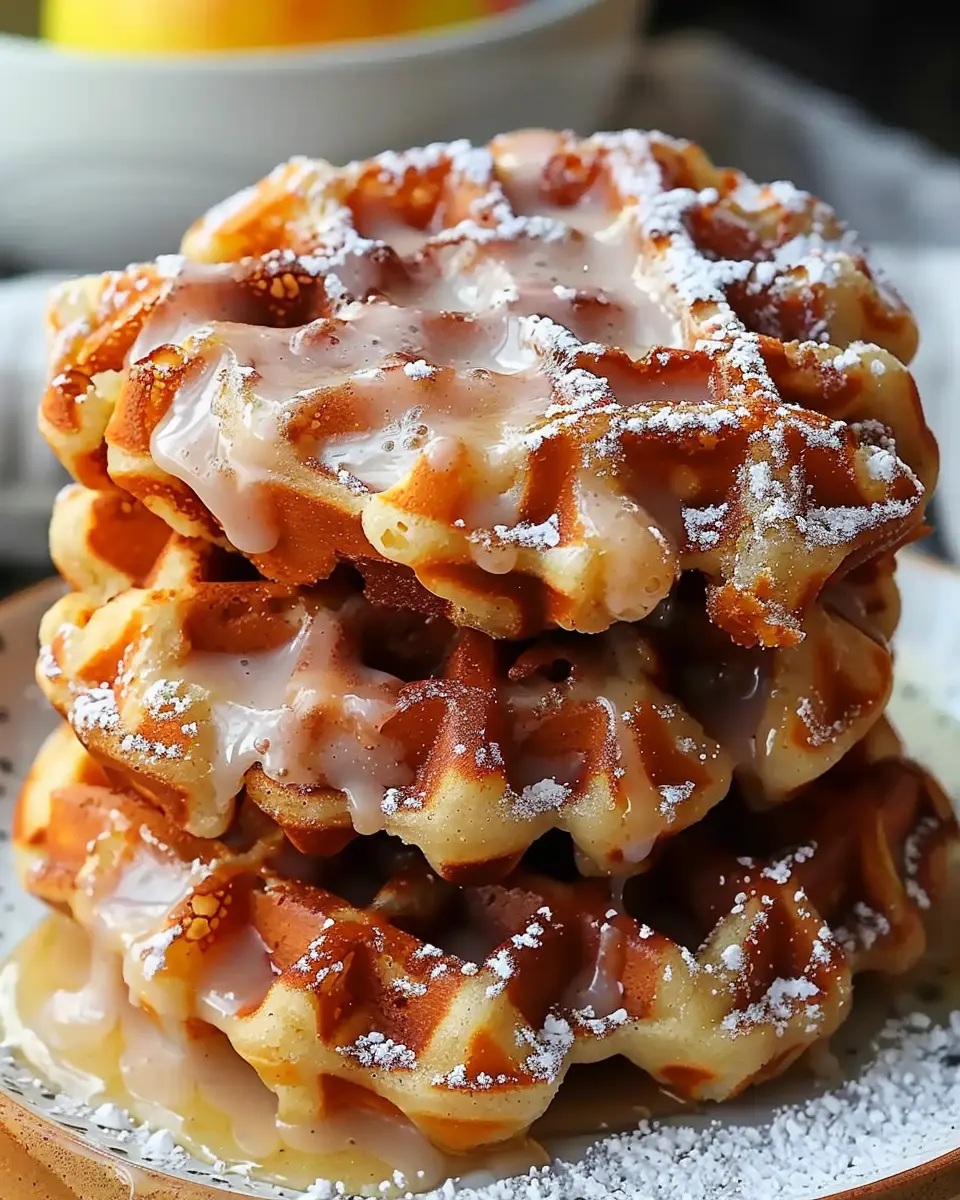 Apple Fritter Waffle Donuts: Easy Indulgence at Home
