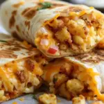 Cheesy Potato Burritos Comfort Meal Recipe