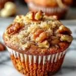 Moist Banana Nut Muffins