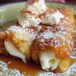 Fried Cheesecake Roll