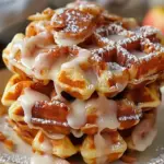 Apple Fritter Waffle Donuts