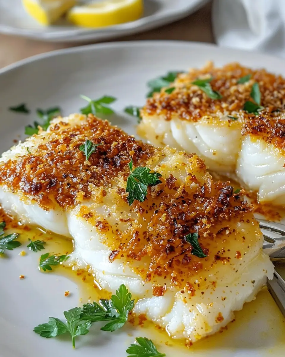 Crispy Parmesan-Crusted Cod: Easy, Flavor-Packed Delight