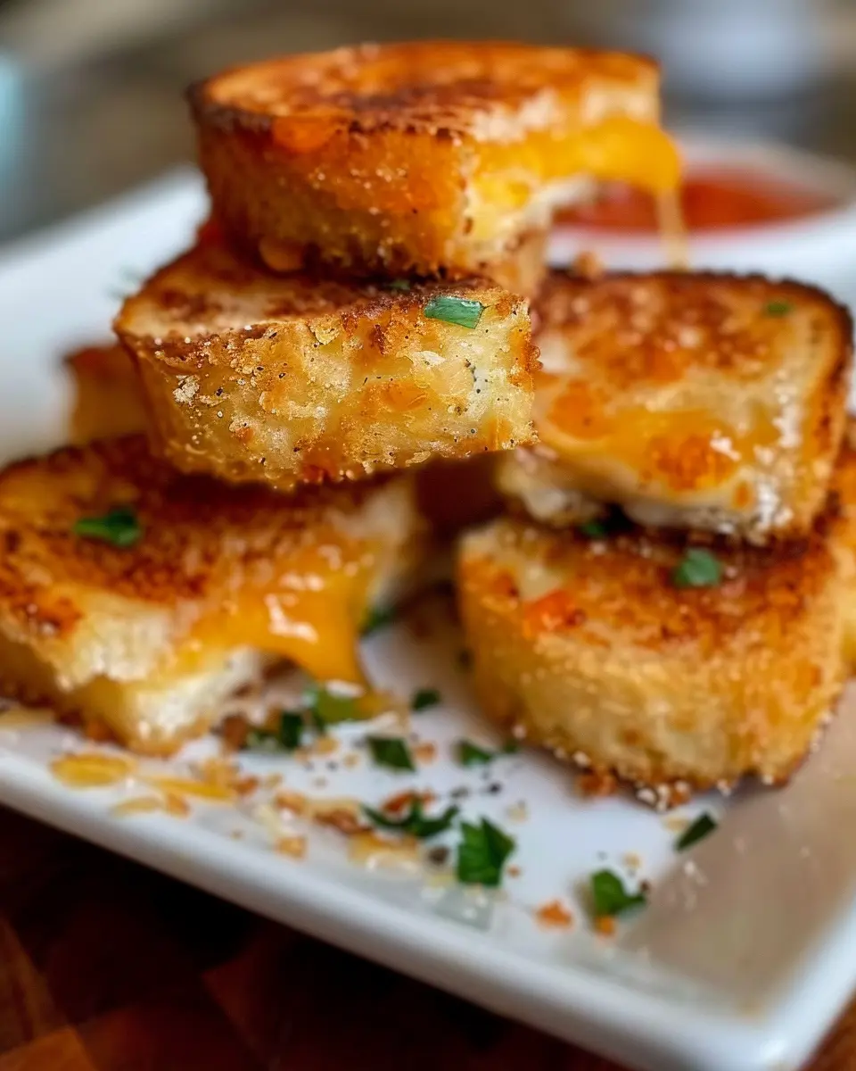 Mini Grilled Cheese Dippers Recipe: Easy and Irresistibly Cheesy