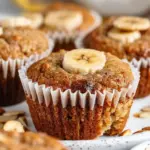 Almond Flour Banana Muffins | Healthy, Gluten Free, & Low Carb Banana Muffins