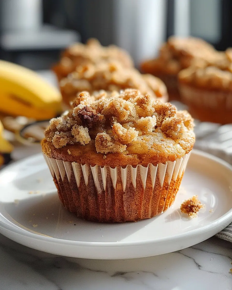 Irresistible Banana Streusel Muffins with Perfect Crunch in 30 Minutes