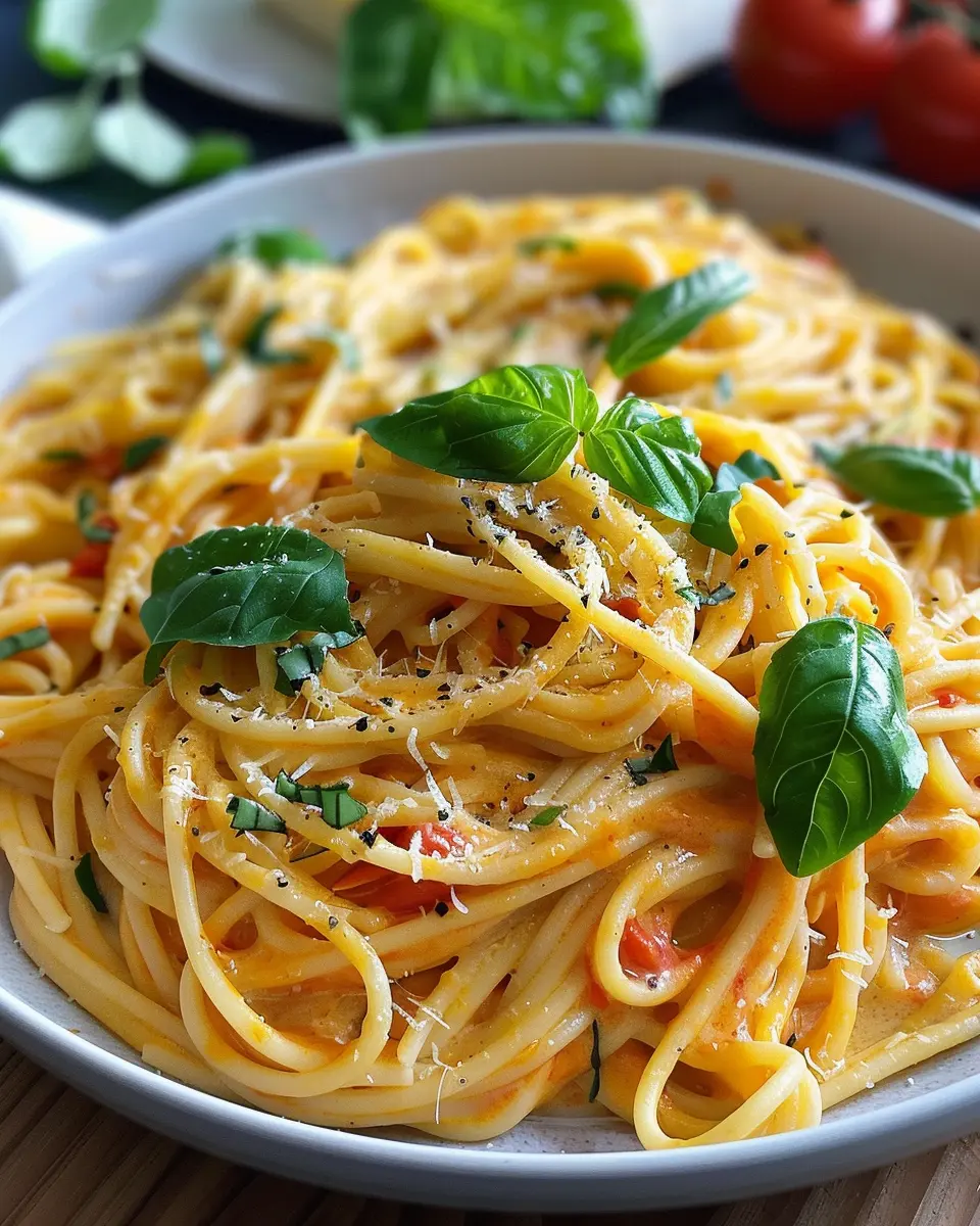 Cremige Pasta in Gemüsesauce: Easy Comfort Food for All