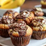 Nutella Banana Swirl Muffins