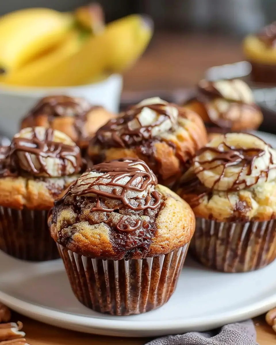 Nutella Banana Swirl Muffins: The Best Easy Recipe to Indulge