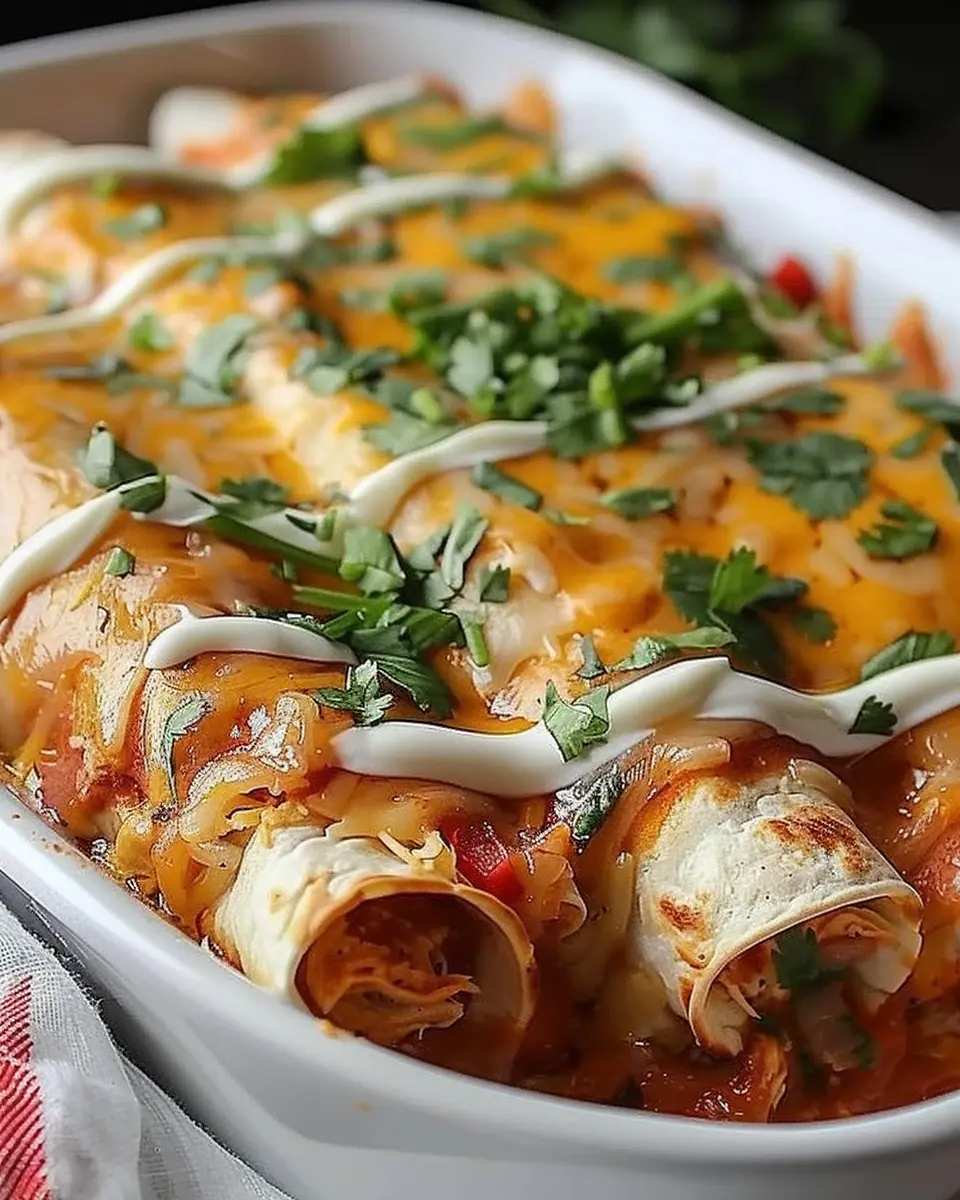Indulgent Queso Chicken Enchiladas: Your New Favorite Quick Dinner
