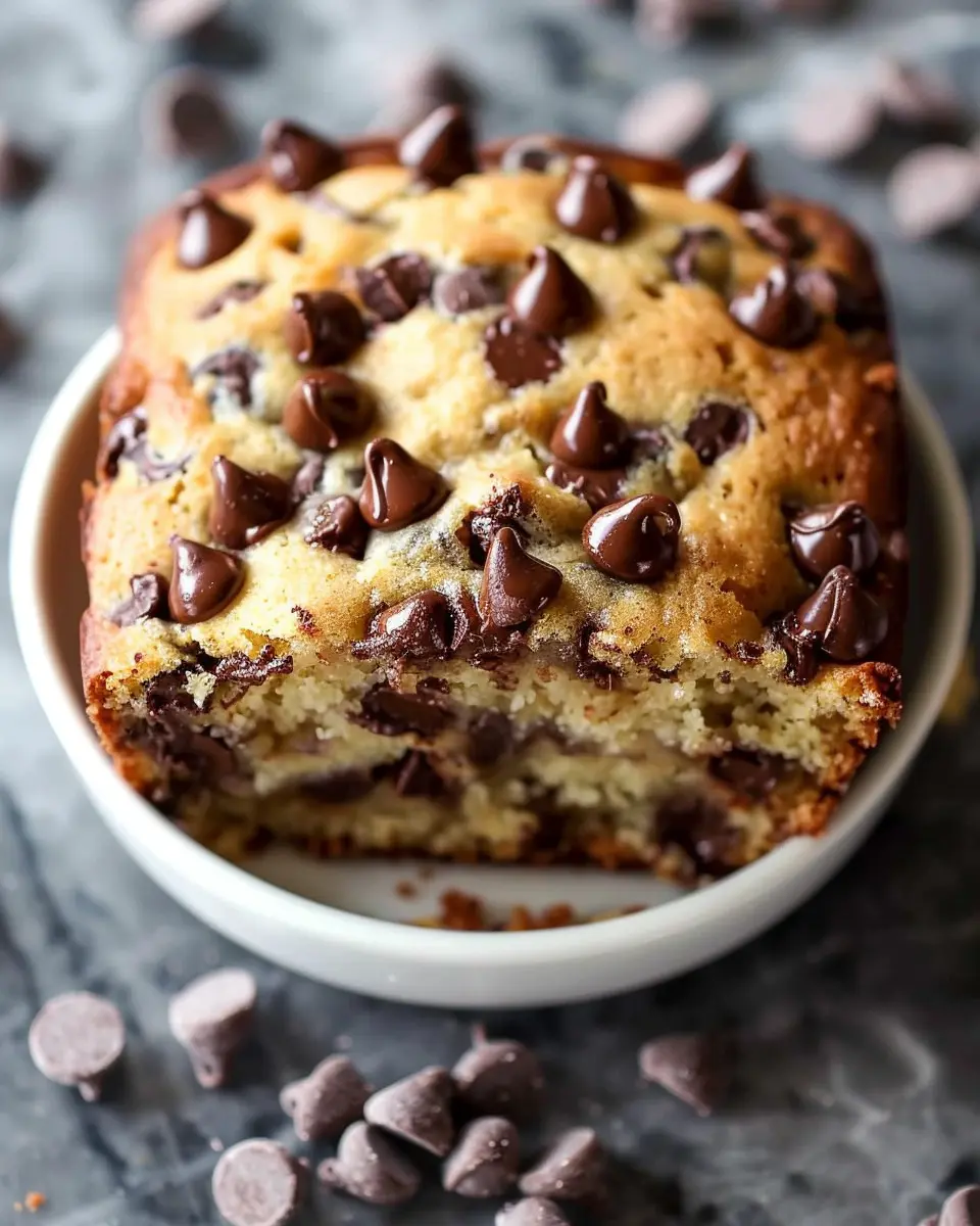 One-Bowl Chocolate Chip Banana Bliss: Easy Recipe for Everyone