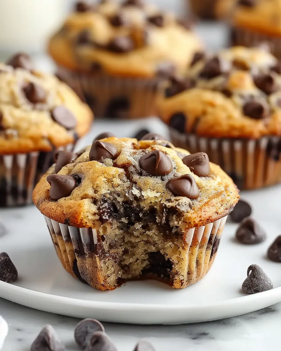 Amazing Chocolate Chip Banana Muffins for Pure Indulgence Delight