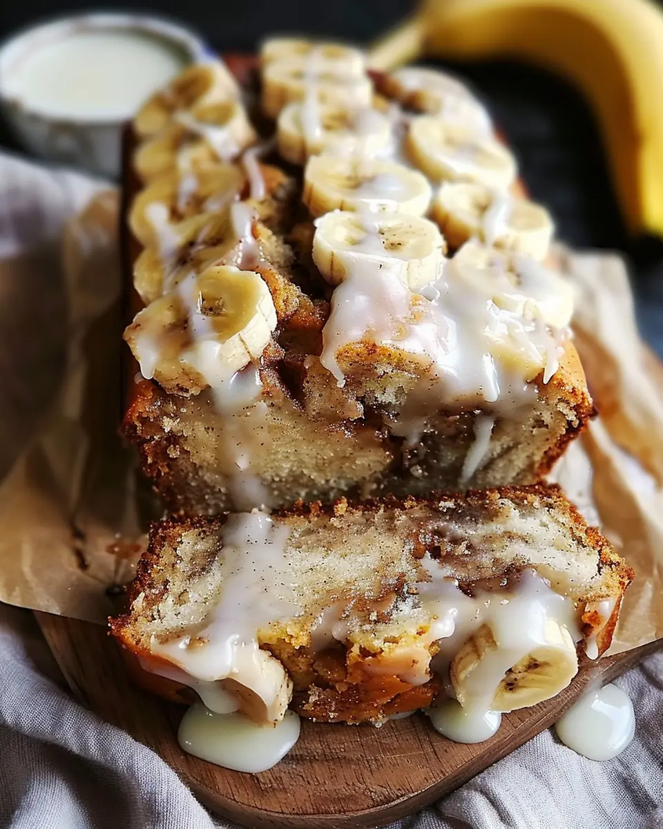 Cinnamon Roll Banana Bread: Soft, Sweet, and Irresistible Treat