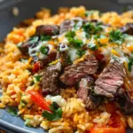 Steak Queso Rice : A Flavorful Recipe