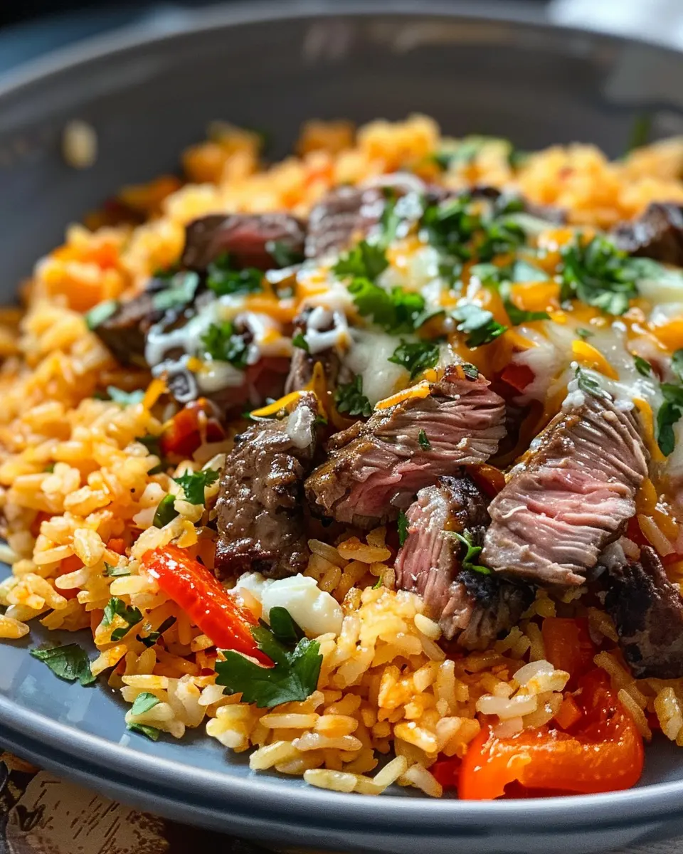 Steak Queso Rice: An Indulgent Recipe for Home Cooks