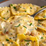 Creamy Tuscan Ravioli
