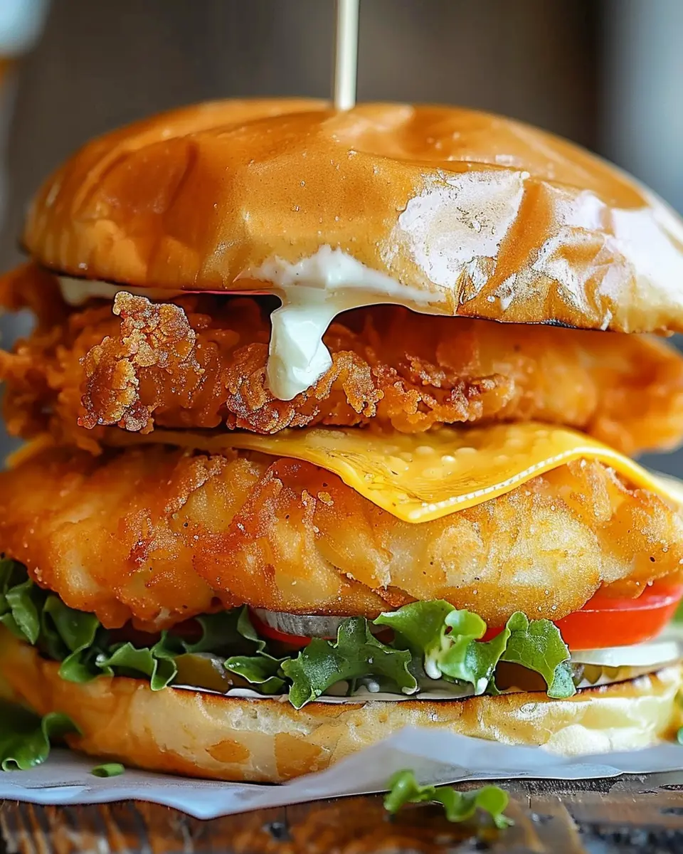 Crunchy Fried Cod Fish Sandwich: A Delightful Homemade Treat