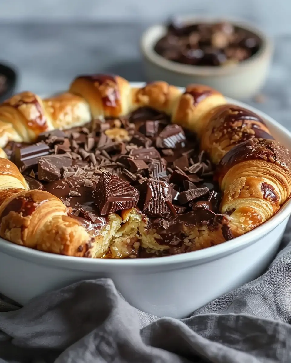 Chocolate Croissant Breakfast Bake: The Best Indulgent Start to Your Day