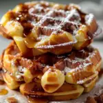 Apple Fritter Waffle Donuts