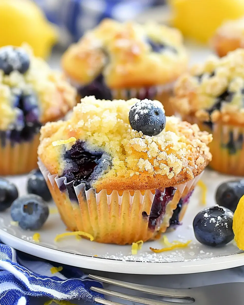 Lemon Blueberry Muffins: The Best Easy Recipe for Baker Joy