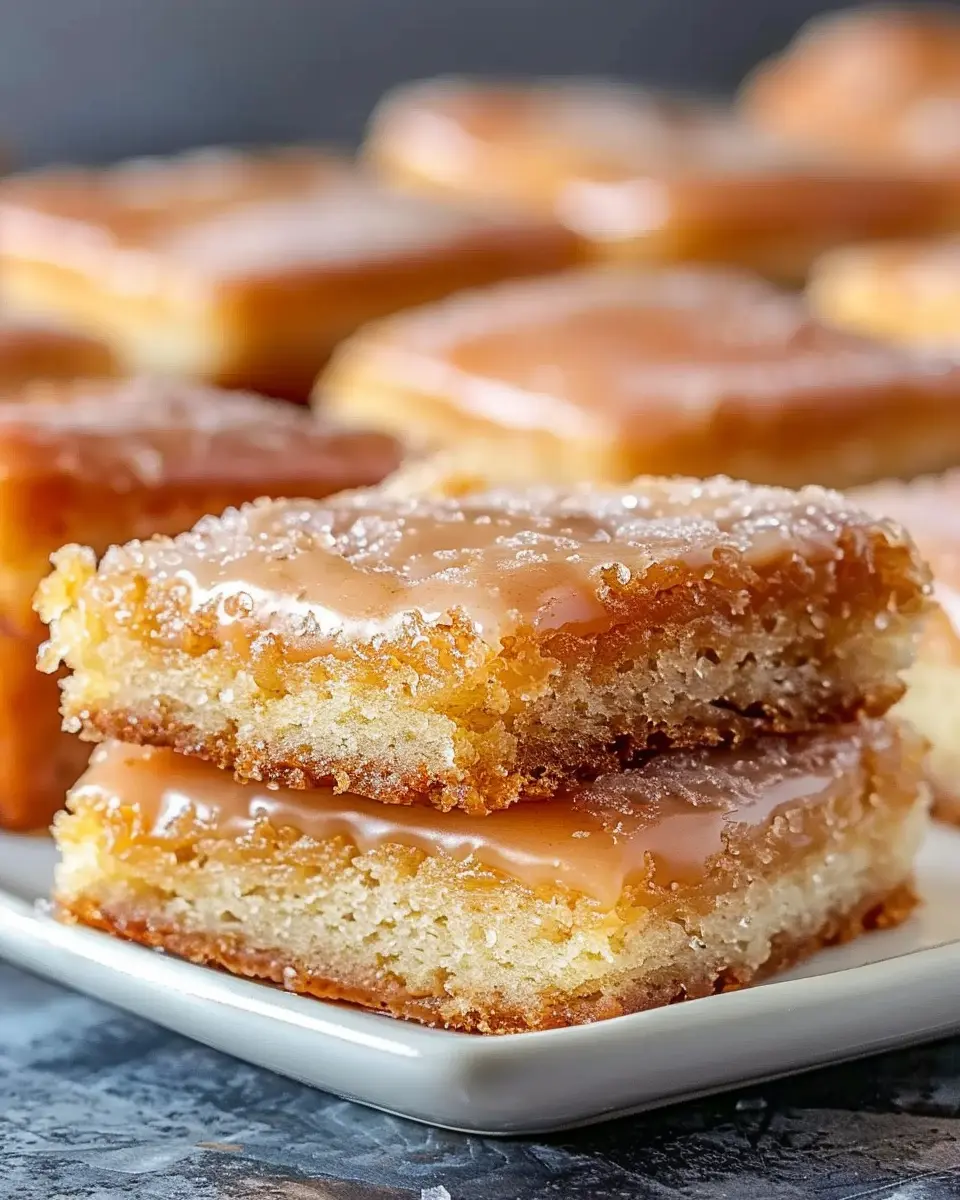 Soft Baked Maple Donut Bars: An Easy Indulgent Sweet Treat
