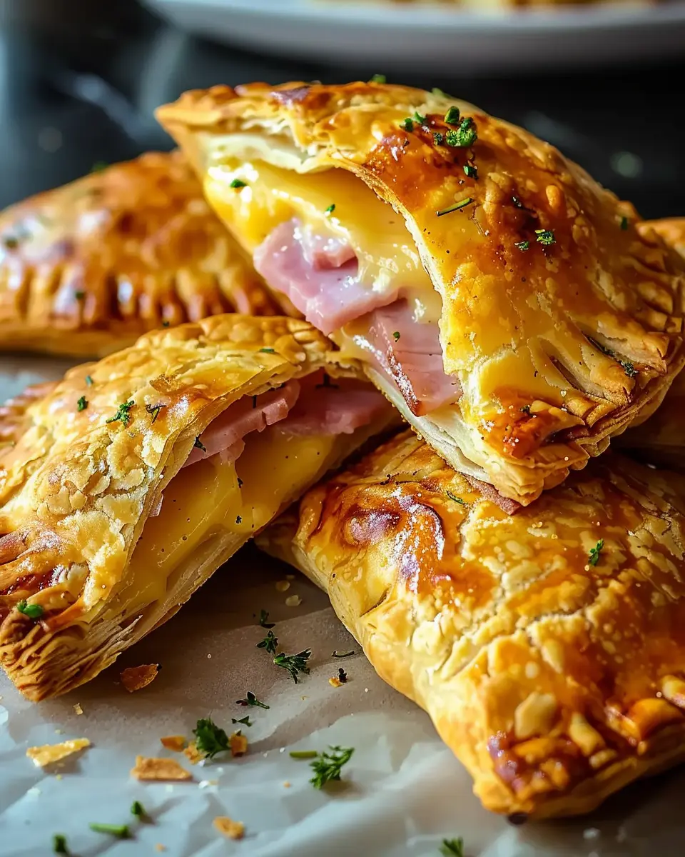 Ham & Cheese Breakfast Hand Pies: Easy Chicken Ham Delight
