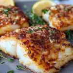 Crispy Air Fryer Parmesan Crusted Cod Recipe Easy Healthy Family Meal Idea