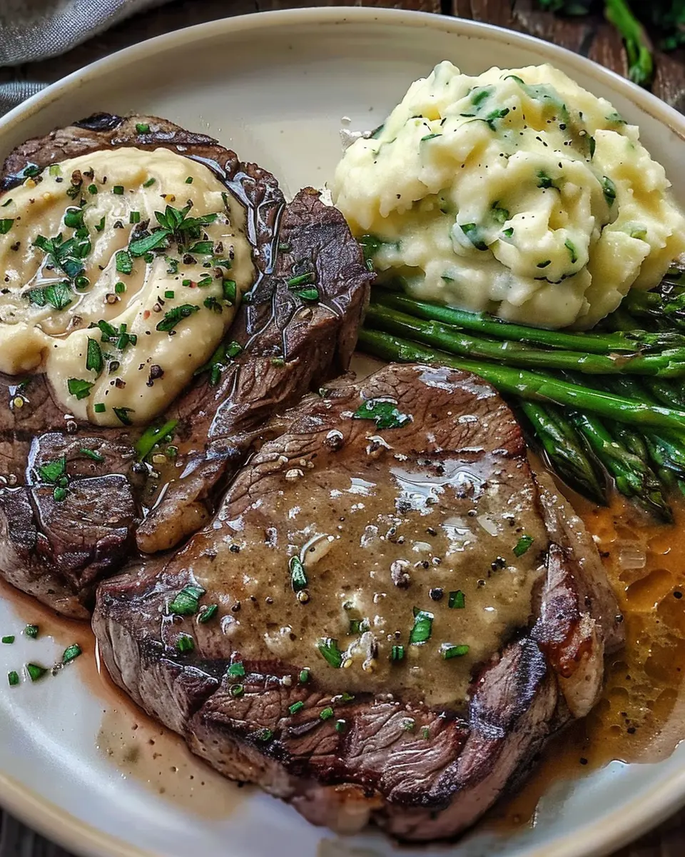 Savory Gaelic Irish Steaks: Indulgent Whiskey Cream Colcannon Delight
