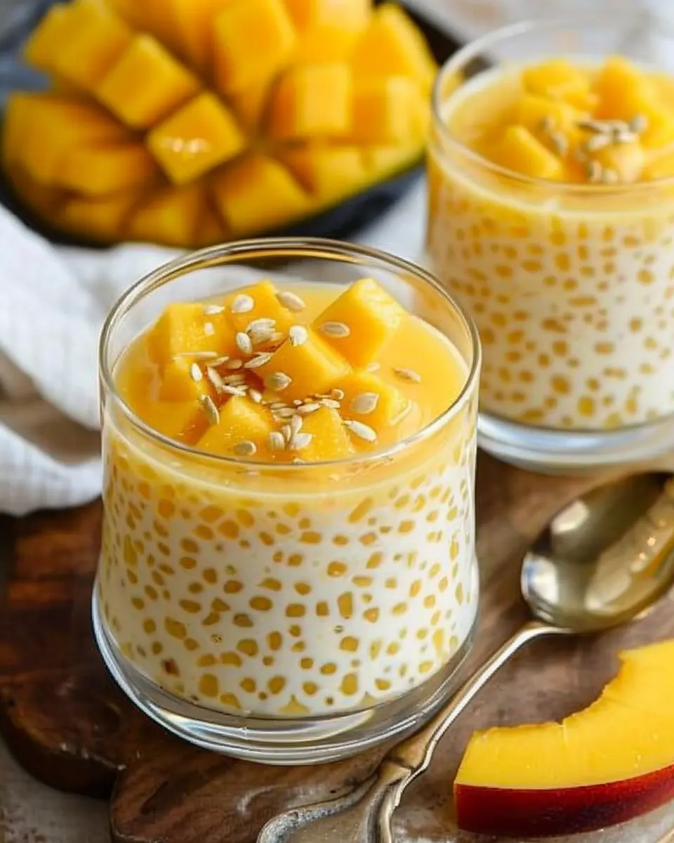 Mango Tapioca Pudding: Easy Recipe for a Refreshing Dessert