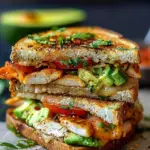 Chicken Avocado Melt Sandwich