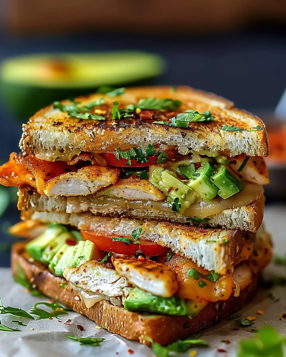 Chicken Avocado Melt Sandwich: Easy, Flavorful Comfort Food