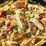 Simple Tuscan Chicken Pasta