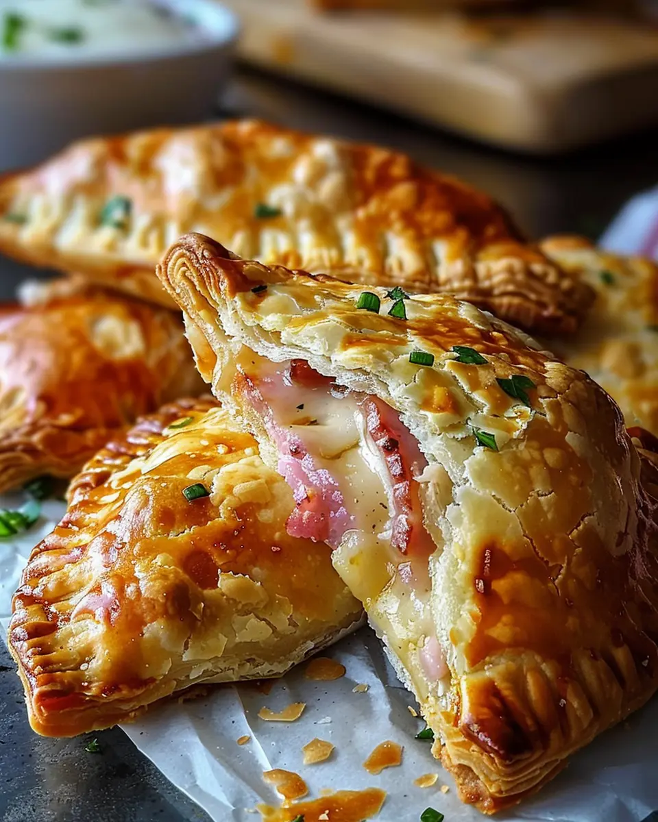 Ham & Cheese Breakfast Hand Pies: Easy Chicken Ham & Turkey Bacon Delight