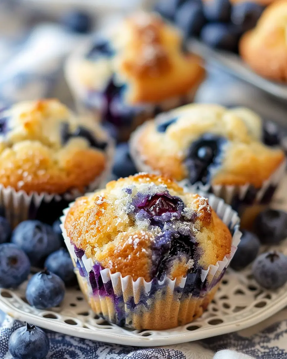 Easy Homemade Blueberry Muffins: The Best Comfort Treat for You
