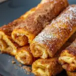 Cinnamon Sugar French Toast Roll-Ups