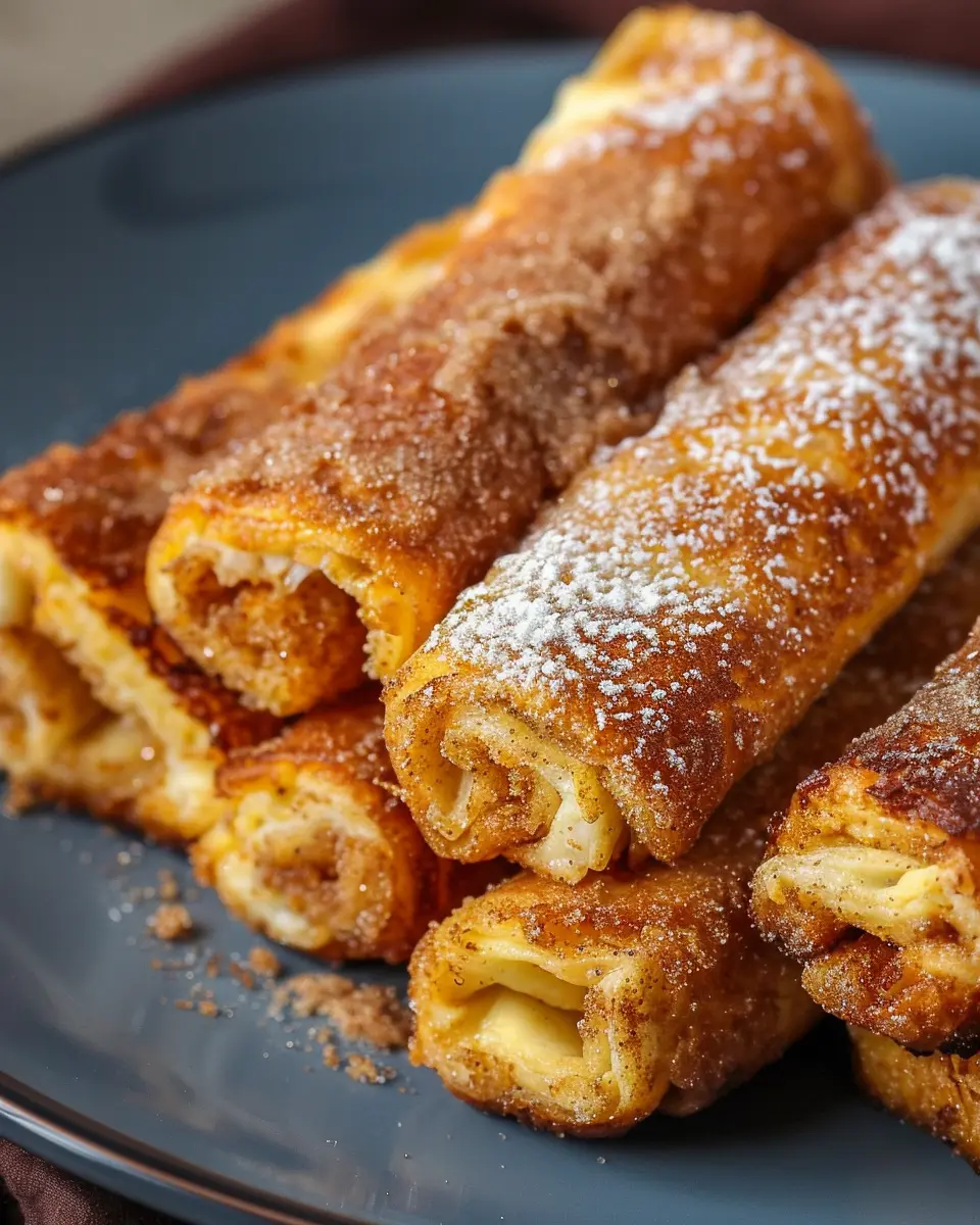 Cinnamon Sugar French Toast Roll-Ups: The Best Indulgent Treat