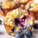 Blueberry Cream Cheese Muffins recipe