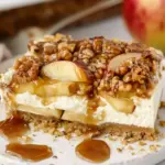 Caramel Apple Cheesecake Bars