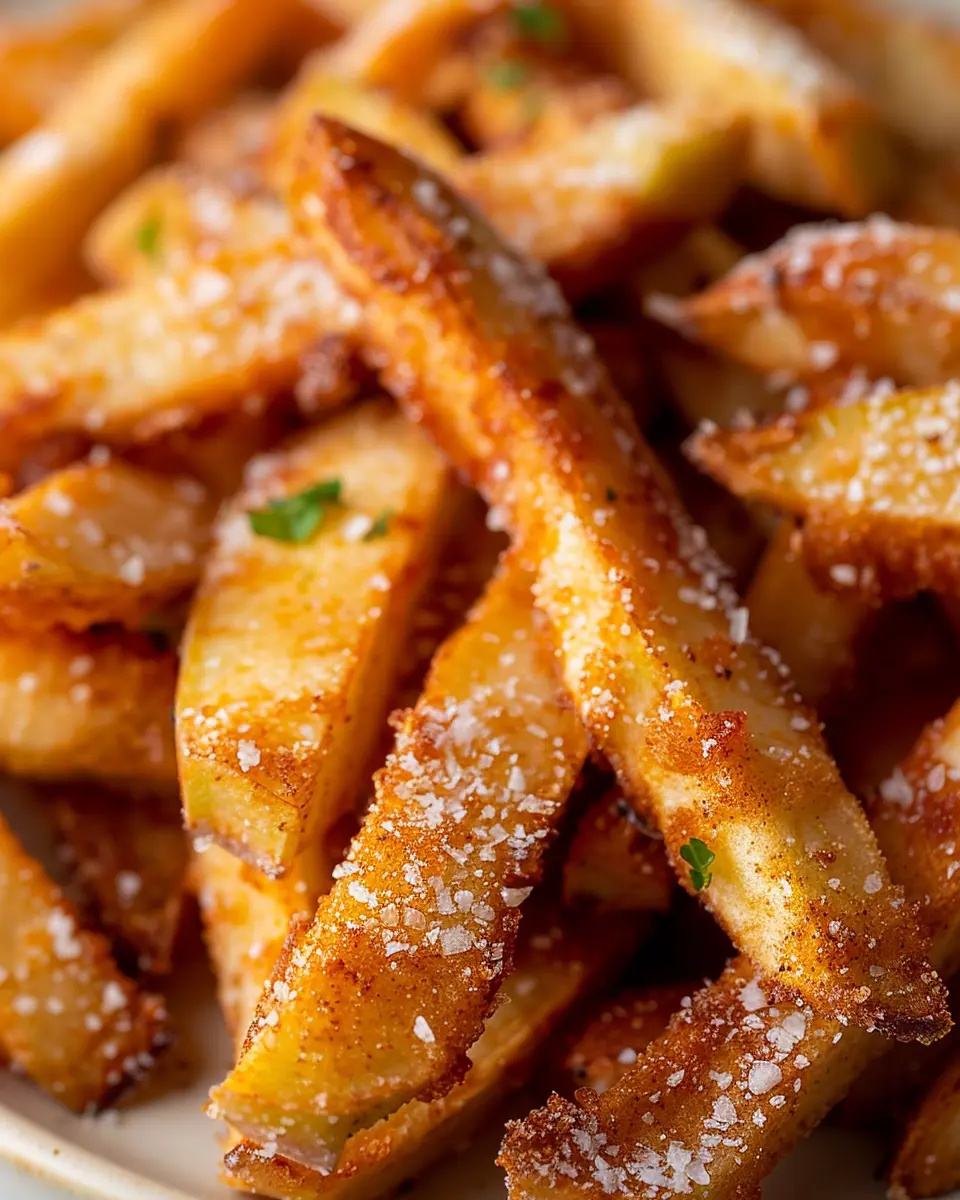 Air Fryer Apple Fries: Easy &amp; Delicious Guilt-Free Dessert
