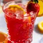 The Best Hibiscus Tea Strawberry-Lemonade Refresher