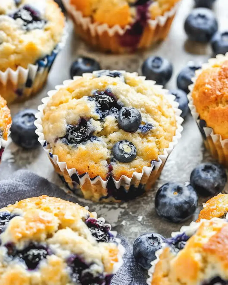 Greek Yogurt Blueberry Muffins Recipe for Effortless Mornings