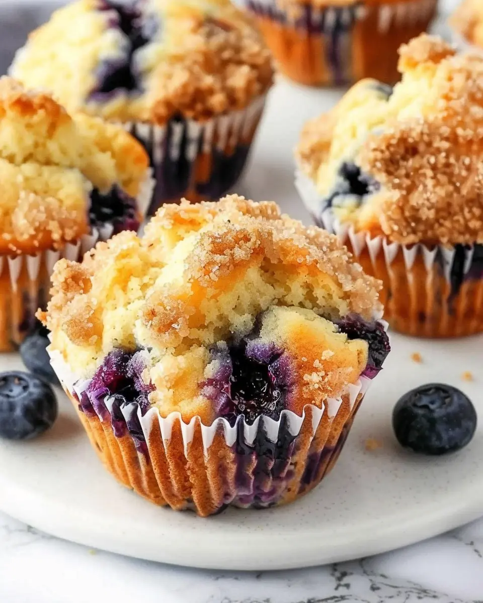 Ultimate Moist &amp; Flavorful Blueberry Muffins That Wow Every Time