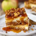Caramel Apple Cheesecake Bars