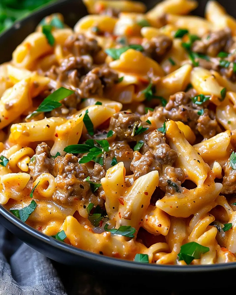 Irresistible Creamy Beef Pasta Recipe for Cozy Nights In