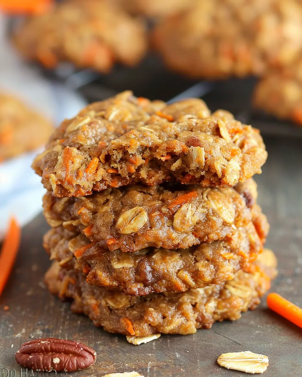 Healthy Carrot Cake Oatmeal Cookies That Are Deliciously Guilt-Free
