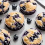 Homemade Blueberry Protein Muffins
