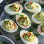 Avocado Deviled Eggs