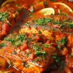 Classic Spicy Moroccan Fish in Rich Sauce