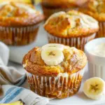 Fresh Banana Cream Cheese Muffins Recipe