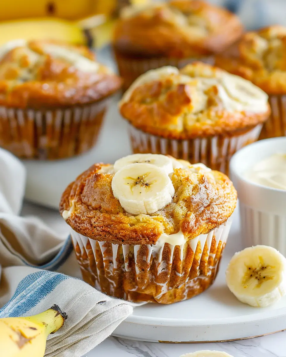 Fresh Banana Cream Cheese Muffins Recipe: The Best Homemade Treat